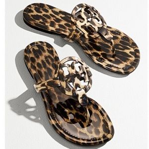 Tory Burch Miller Sandal Cheetah Print